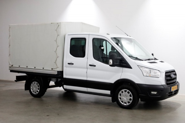 Ford Transit 2.0 TDCI 130pk L2H1 Trend D.C. Open Laadbak met huif 05-2020 Ford Transit 2.0 TDCI 130pk L2H1 Trend D.C. Open Laadbak met huif 05-2020