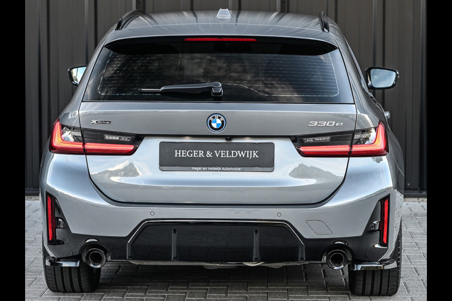 BMW 3 Serie Touring 330e xDrive M-SPORT | FACELIFT | ACCU 19,5 kWh | ACTIVE CRUISE | ELEKTR. TREKHAAK | HIFI AUDIO | SHADOW LINE | CAMERA |