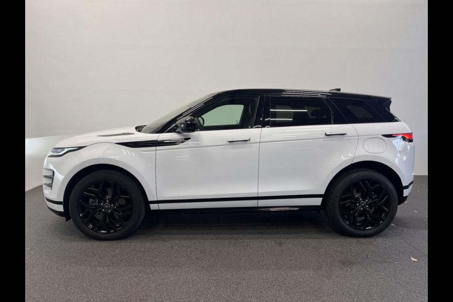 Land Rover Range Rover Evoque 1.5 P300e AWD R-Dynamic SE Panoramadak Navigatie Apple Carplay/Android Auto Camera Parkeersensoren Adaptive Cruise Control Dodehoek Assistent Elektrische achterklep Stoel- en stuurverwarming Memory stoelen Climate Control Ledverlichting