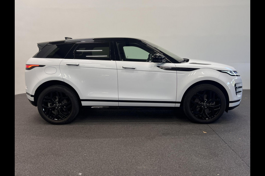 Land Rover Range Rover Evoque 1.5 P300e AWD R-Dynamic SE Panoramadak Navigatie Apple Carplay/Android Auto Camera Parkeersensoren Adaptive Cruise Control Dodehoek Assistent Elektrische achterklep Stoel- en stuurverwarming Memory stoelen Climate Control Ledverlichting