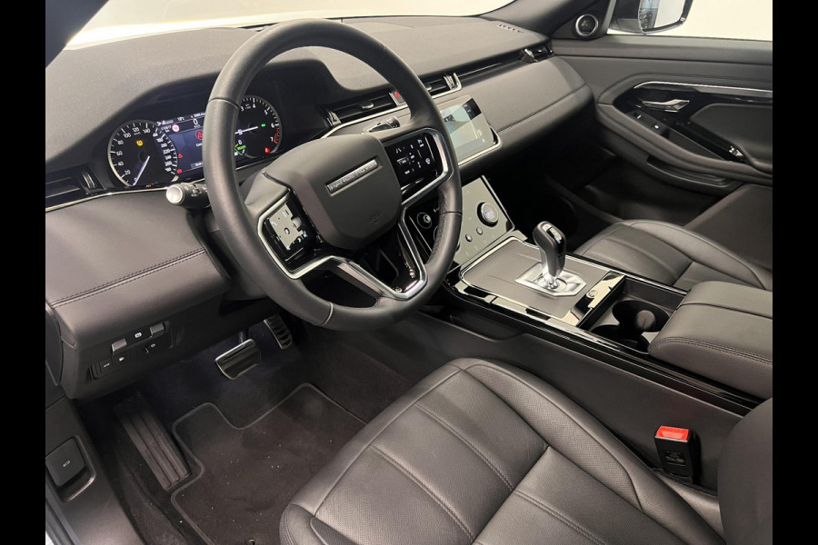Land Rover Range Rover Evoque 1.5 P300e AWD R-Dynamic SE Panoramadak Navigatie Apple Carplay/Android Auto Camera Parkeersensoren Adaptive Cruise Control Dodehoek Assistent Elektrische achterklep Stoel- en stuurverwarming Memory stoelen Climate Control Ledverlichting