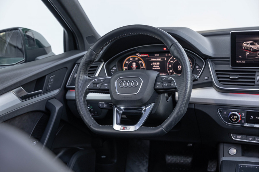 Audi Q5 55 TFSI-e 367pk Quattro Pano B&O ACC Matrix S-stoelen 21''