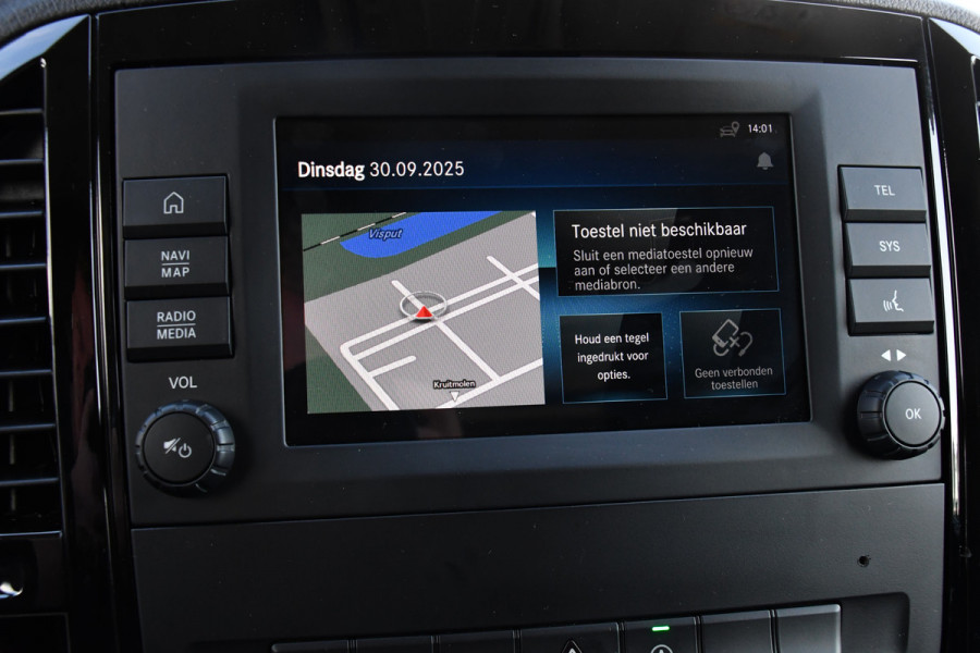 Mercedes-Benz Vito 116 CDI L2 AMG Edition Camera, Cruise, Carplay, 164pk, Automaat, Trekhaak, Stoelverarming, Luxe interieur, Uniek!