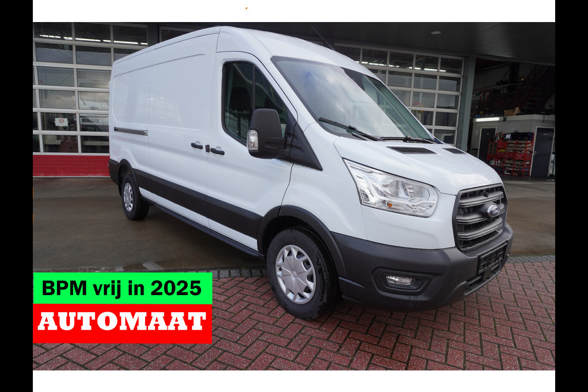Ford Transit 350M 2.0 TDCI 165pk L2H2 Trend Automaat nr. V014 | Camera | Cruise | Trekhaak | Laadruimte pakket Ford Transit 350M 2.0 TDCI 165pk L2H2 Trend Automaat nr. V014 | Camera | Cruise | Trekhaak | Laadruimte pakket