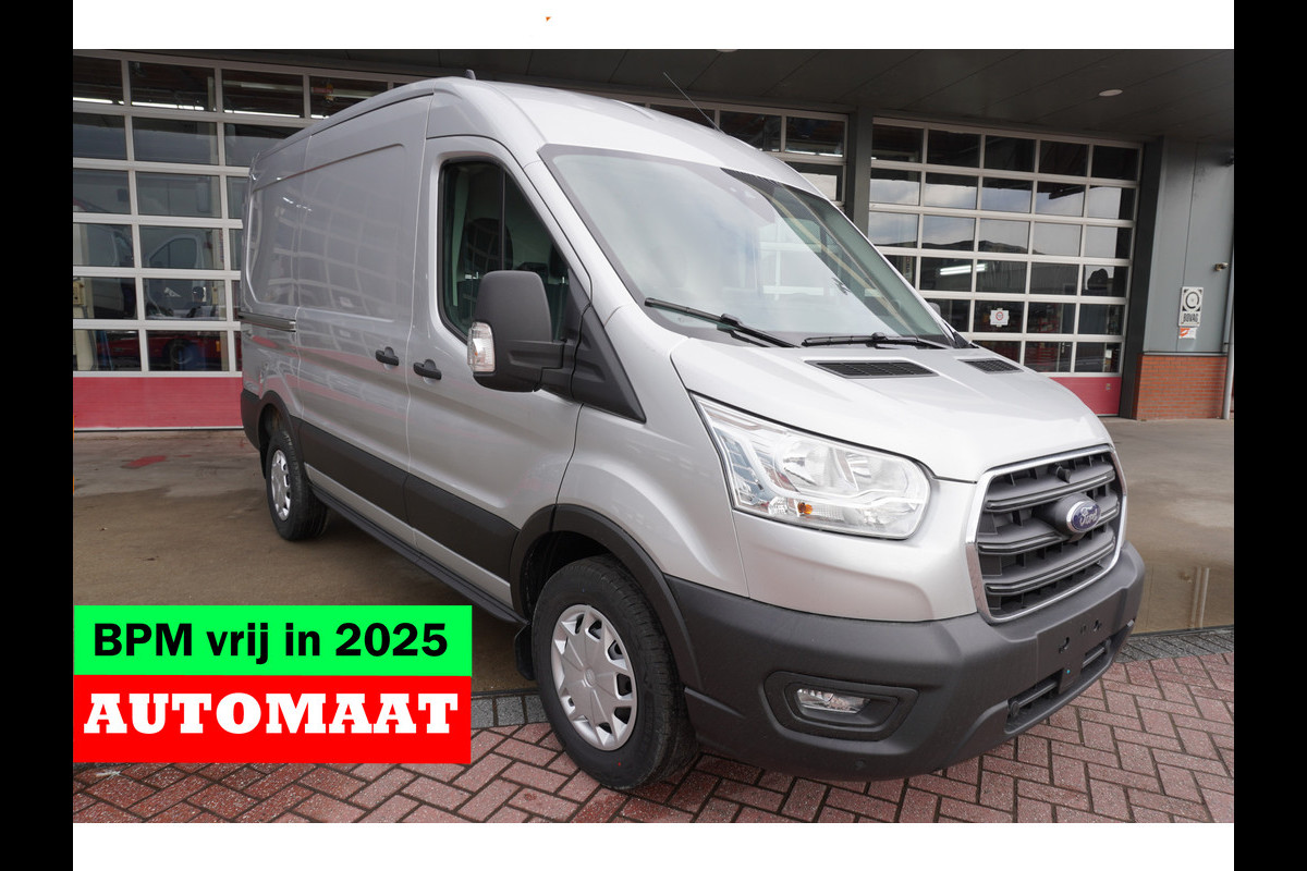 Ford Transit 350M 2.0 TDCI 165pk L2H2 Trend Automaat Schuifdeur L+ R nr. V111 | Camera | Cruise | Trekhaak | Laadruimte pakket