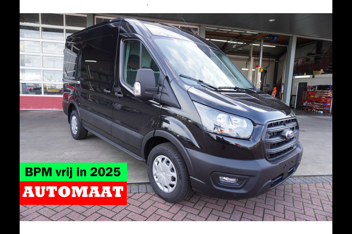 Ford Transit 350M 2.0 TDCI 165pk L2H2 Trend Automaat nr. V157 | Camera | Cruise | Trekhaak | Laadruimte pakket Ford Transit 350M 2.0 TDCI 165pk L2H2 Trend Automaat nr. V157 | Camera | Cruise | Trekhaak | Laadruimte pakket