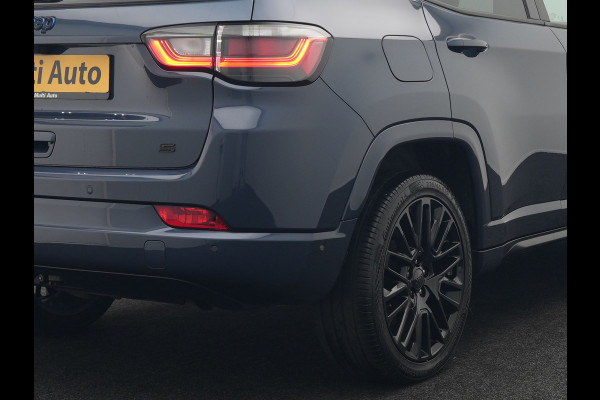 Jeep Compass 4xe 240 Electric S Plug In Hybrid 240pk Dealer O.H PHEV | Panodak | Adaptive Cruise | 360 Camera | Lederen Sportstoelen Verwarmd | Alpine Sound | Apple Carplay | Stuur Verwarmd | Keyless | Virtual | Navigatie | DAB |