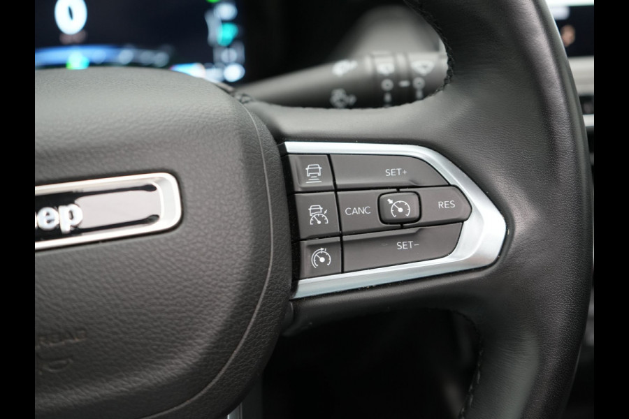 Jeep Compass 4xe 240 Electric S Plug In Hybrid 240pk Dealer O.H PHEV | Panodak | Adaptive Cruise | 360 Camera | Lederen Sportstoelen Verwarmd | Alpine Sound | Apple Carplay | Stuur Verwarmd | Keyless | Virtual | Navigatie | DAB |
