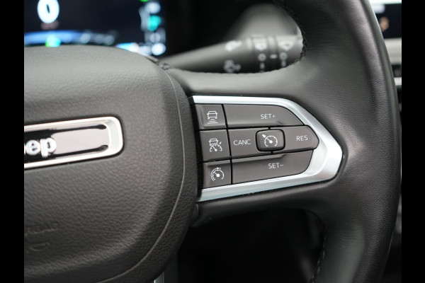 Jeep Compass 4xe 240 Electric S Plug In Hybrid 240pk Dealer O.H PHEV | Panodak | Adaptive Cruise | 360 Camera | Lederen Sportstoelen Verwarmd | Alpine Sound | Apple Carplay | Stuur Verwarmd | Keyless | Virtual | Navigatie | DAB |