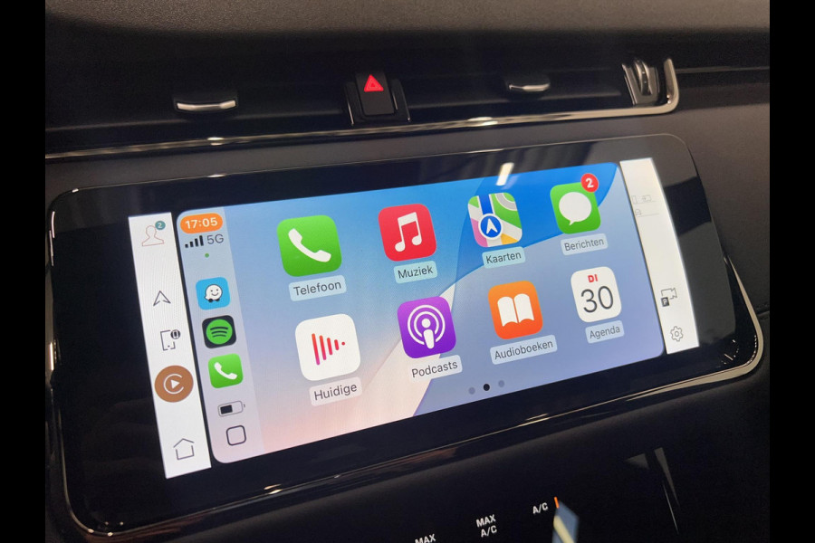 Land Rover Range Rover Evoque 1.5 P300e AWD R-Dynamic SE Panoramadak Navigatie Apple Carplay/Android Auto Camera Parkeersensoren Adaptive Cruise Control Dodehoek Assistent Elektrische achterklep Stoel- en stuurverwarming Memory stoelen Climate Control Ledverlichting