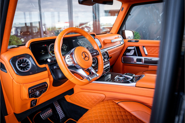 Mercedes-Benz G-Klasse G63 - Brabus 800 | 24 inch | Sterrenhemel | Panorama | Burmester | Carbon Mercedes-Benz G-Klasse G63 - Brabus 800 | 24 inch | Sterrenhemel | Panorama | Burmester | Carbon