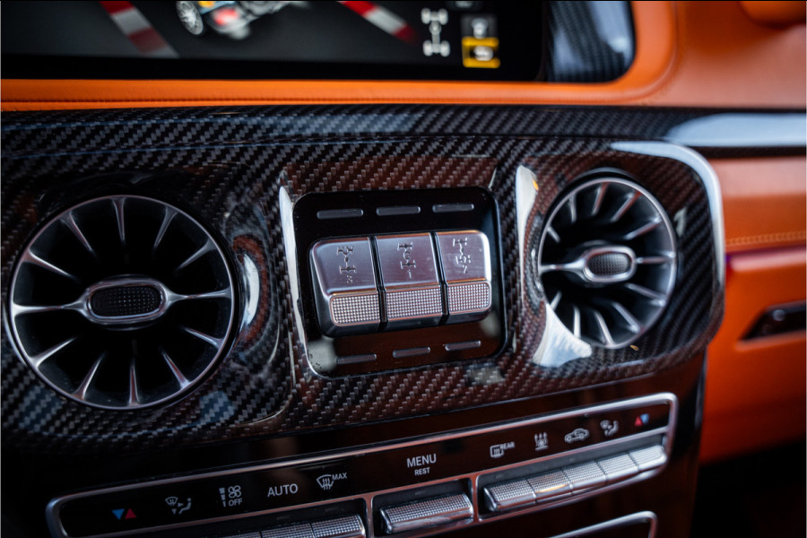 Mercedes-Benz G-Klasse G63 - Brabus 800 | 24 inch | Sterrenhemel | Panorama | Burmester | Carbon Mercedes-Benz G-Klasse G63 - Brabus 800 | 24 inch | Sterrenhemel | Panorama | Burmester | Carbon