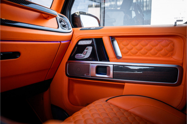 Mercedes-Benz G-Klasse G63 - Brabus 800 | 24 inch | Sterrenhemel | Panorama | Burmester | Carbon Mercedes-Benz G-Klasse G63 - Brabus 800 | 24 inch | Sterrenhemel | Panorama | Burmester | Carbon