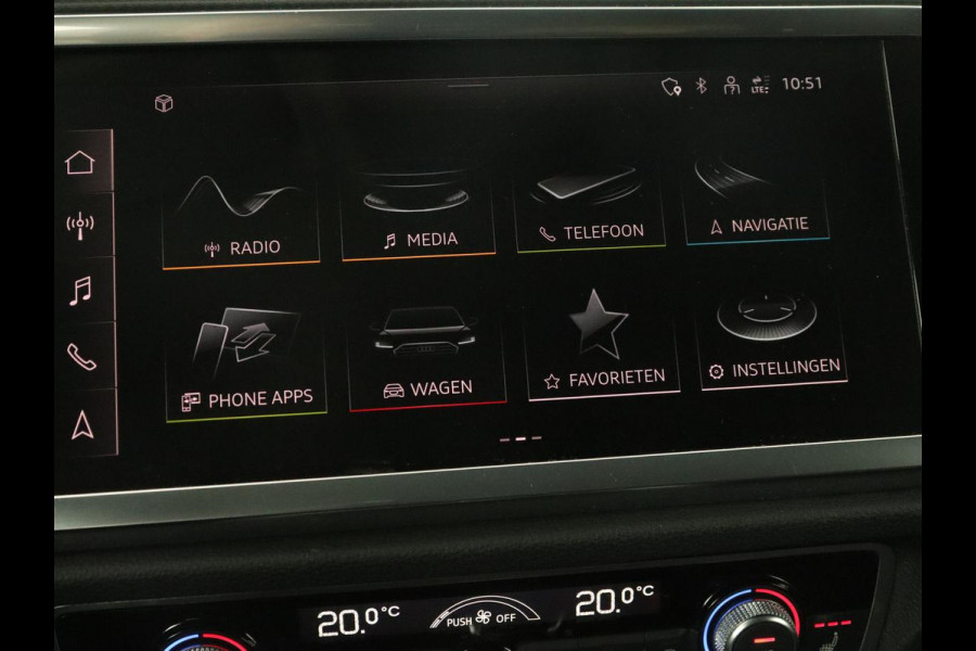 Audi Q3 45 TFSI e S edition | Stoelverwarming | Adaptive cruise | Virtual Cockpit | Half leder | Camera | Carplay | Sportstoelen | Navigatie | Full LED | PHEV | Plug In Audi Q3 45 TFSI e S edition | Stoelverwarming | Adaptive cruise | Virtual Cockpit | Half leder | Camera | Carplay | Sportstoelen | Navigatie | Full LED | PHEV | Plug In