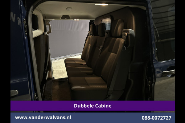 Ford Transit Custom 2.0 TDCI 131pk L2H1 Dubbele Cabine Euro6 Airco | 2x zijdeur | 5-Zits | Navigatie | 2800kg Trekhaak Apple Carplay, Android Auto, LED, Cruisecontrol, Parkeersensoren, Stoelverwarming Ford Transit Custom 2.0 TDCI 131pk L2H1 Dubbele Cabine Euro6 Airco | 2x zijdeur | 5-Zits | Navigatie | 2800kg Trekhaak Apple Carplay, Android Auto, LED, Cruisecontrol, Parkeersensoren, Stoelverwarming