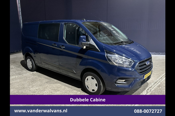 Ford Transit Custom 2.0 TDCI 131pk L2H1 Dubbele Cabine Euro6 Airco | 2x zijdeur | 5-Zits | Navigatie | 2800kg Trekhaak Apple Carplay, Android Auto, LED, Cruisecontrol, Parkeersensoren, Stoelverwarming Ford Transit Custom 2.0 TDCI 131pk L2H1 Dubbele Cabine Euro6 Airco | 2x zijdeur | 5-Zits | Navigatie | 2800kg Trekhaak Apple Carplay, Android Auto, LED, Cruisecontrol, Parkeersensoren, Stoelverwarming
