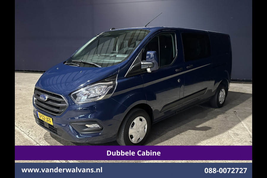 Ford Transit Custom 2.0 TDCI 131pk L2H1 Dubbele Cabine Euro6 Airco | 2x zijdeur | 5-Zits | Navigatie | 2800kg Trekhaak Apple Carplay, Android Auto, LED, Cruisecontrol, Parkeersensoren, Stoelverwarming Ford Transit Custom 2.0 TDCI 131pk L2H1 Dubbele Cabine Euro6 Airco | 2x zijdeur | 5-Zits | Navigatie | 2800kg Trekhaak Apple Carplay, Android Auto, LED, Cruisecontrol, Parkeersensoren, Stoelverwarming
