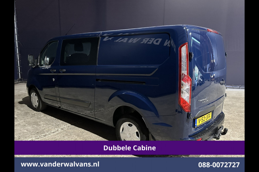 Ford Transit Custom 2.0 TDCI 131pk L2H1 Dubbele Cabine Euro6 Airco | 2x zijdeur | 5-Zits | Navigatie | 2800kg Trekhaak Apple Carplay, Android Auto, LED, Cruisecontrol, Parkeersensoren, Stoelverwarming Ford Transit Custom 2.0 TDCI 131pk L2H1 Dubbele Cabine Euro6 Airco | 2x zijdeur | 5-Zits | Navigatie | 2800kg Trekhaak Apple Carplay, Android Auto, LED, Cruisecontrol, Parkeersensoren, Stoelverwarming