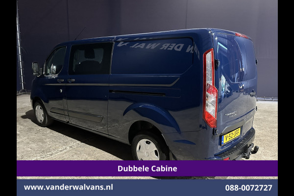 Ford Transit Custom 2.0 TDCI 131pk L2H1 Dubbele Cabine Euro6 Airco | 2x zijdeur | 5-Zits | Navigatie | 2800kg Trekhaak Apple Carplay, Android Auto, LED, Cruisecontrol, Parkeersensoren, Stoelverwarming Ford Transit Custom 2.0 TDCI 131pk L2H1 Dubbele Cabine Euro6 Airco | 2x zijdeur | 5-Zits | Navigatie | 2800kg Trekhaak Apple Carplay, Android Auto, LED, Cruisecontrol, Parkeersensoren, Stoelverwarming