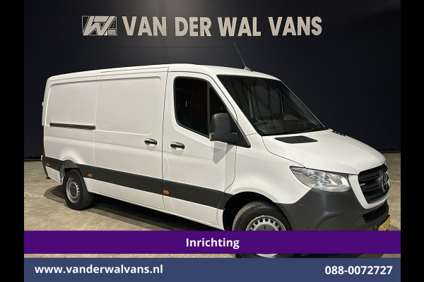 Mercedes-Benz Sprinter 319 CDI 191pk 3.0L V6 L2H1 3500kg Trekhaak Inrichting Euro6 Airco | Omvormer | Camera | Apple Carplay Android Auto, Cruisecontrol, Parkeersensoren
