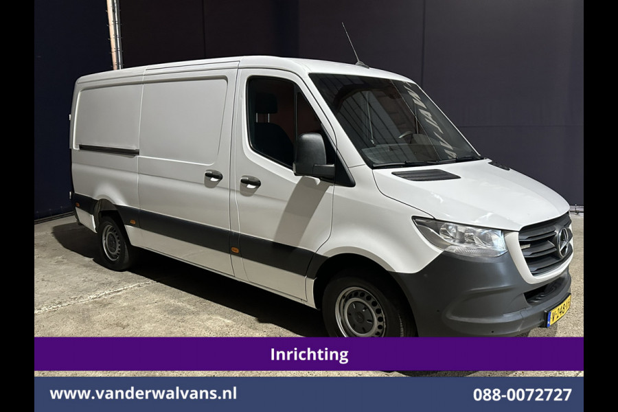 Mercedes-Benz Sprinter 319 CDI 191pk 3.0L V6 L2H1 3500kg Trekhaak Inrichting Euro6 Airco | Omvormer | Camera | Apple Carplay Android Auto, Cruisecontrol, Parkeersensoren