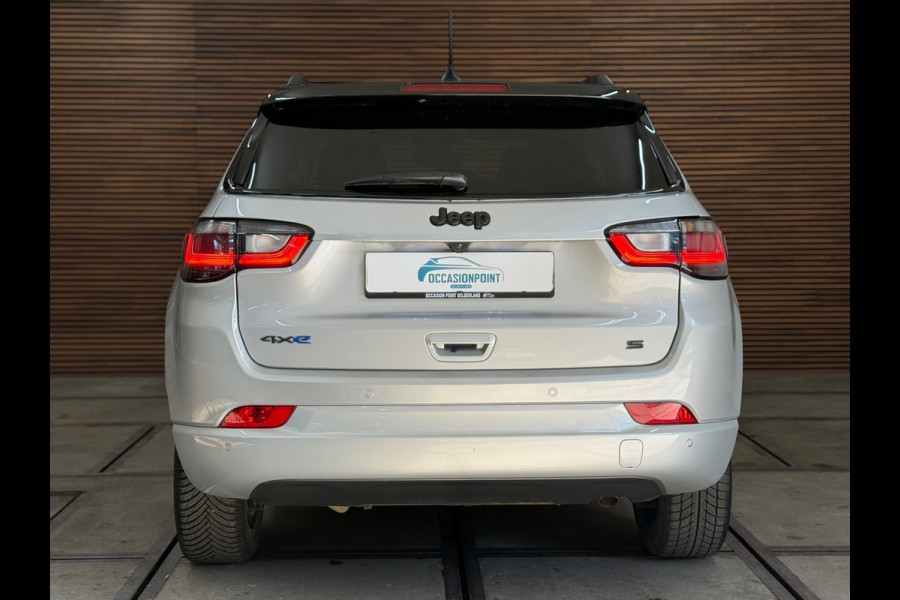 Jeep Compass 4xe 240 Plug-in Hybrid Electric S | Camera | Leder | Adaptive Cruise | LED verlichting Jeep Compass 4xe 240 Plug-in Hybrid Electric S | Camera | Leder | Adaptive Cruise | LED verlichting
