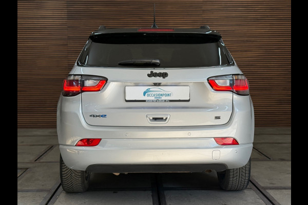 Jeep Compass 4xe 240 Plug-in Hybrid Electric S | Camera | Leder | Adaptive Cruise | LED verlichting Jeep Compass 4xe 240 Plug-in Hybrid Electric S | Camera | Leder | Adaptive Cruise | LED verlichting