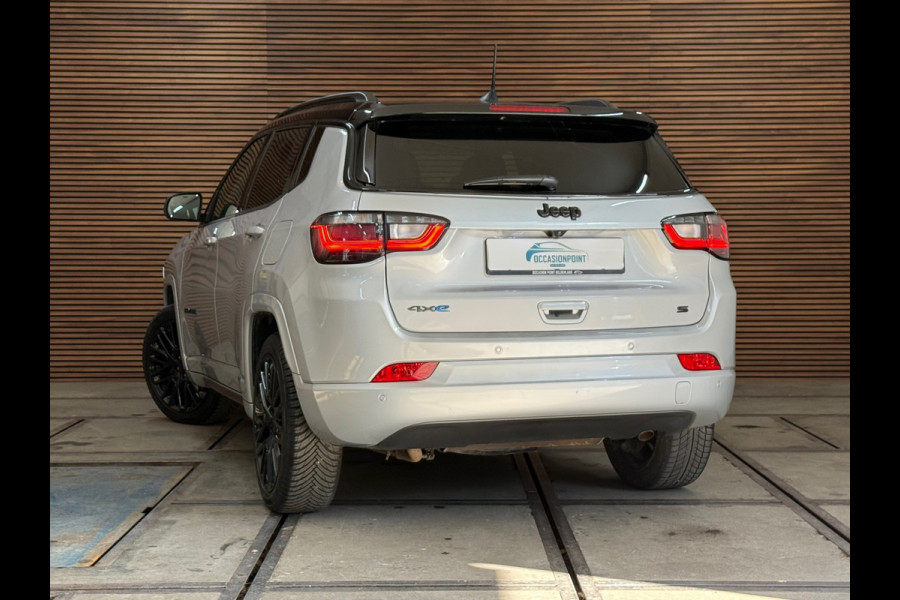 Jeep Compass 4xe 240 Plug-in Hybrid Electric S | Camera | Leder | Adaptive Cruise | LED verlichting Jeep Compass 4xe 240 Plug-in Hybrid Electric S | Camera | Leder | Adaptive Cruise | LED verlichting