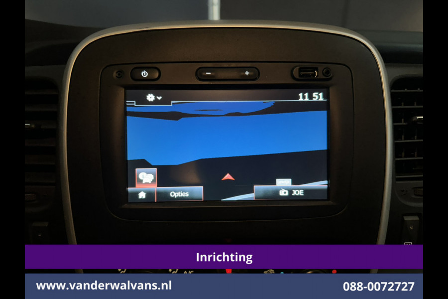 Renault Trafic 1.6 dCi L2H1 inrichting Euro6 Airco | Imperiaal | Navigatie | Cruisecontrol | Parkeersensoren trekhaak, bijrijdersbank