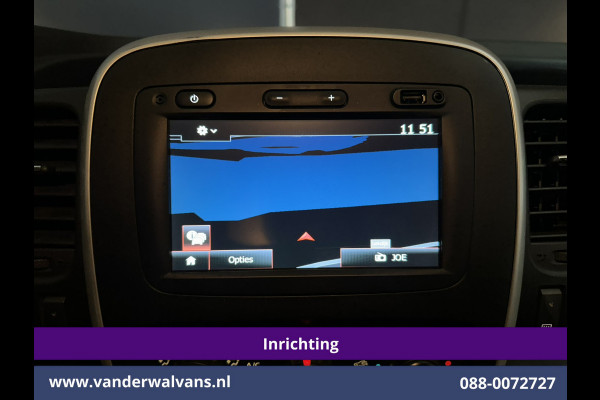Renault Trafic 1.6 dCi L2H1 inrichting Euro6 Airco | Imperiaal | Navigatie | Cruisecontrol | Parkeersensoren trekhaak, bijrijdersbank