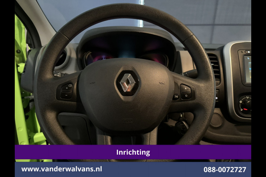 Renault Trafic 1.6 dCi L2H1 inrichting Euro6 Airco | Imperiaal | Navigatie | Cruisecontrol | Parkeersensoren trekhaak, bijrijdersbank