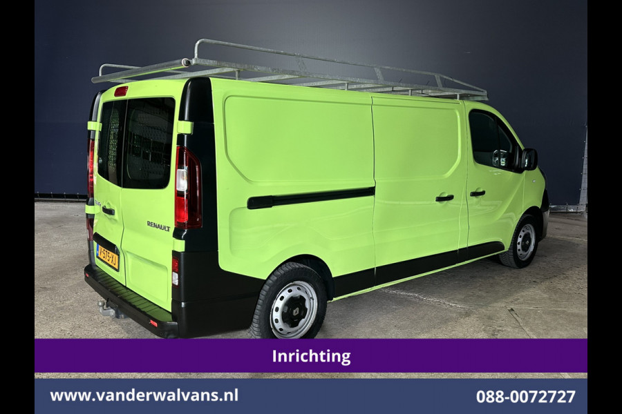 Renault Trafic 1.6 dCi L2H1 inrichting Euro6 Airco | Imperiaal | Navigatie | Cruisecontrol | Parkeersensoren trekhaak, bijrijdersbank