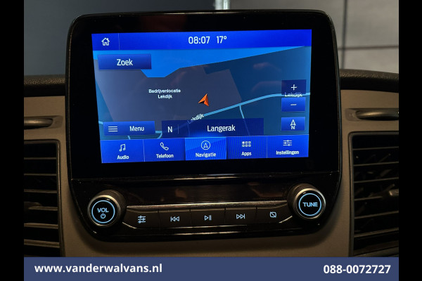 Ford Transit 2.0 TDCI 131pk L3H2 Euro6 Airco | Apple Carplay | Camera | Navigatie | Stoelverwarming | Cruisecontrol Parkeersensoren, Android Auto, Verwarmde voorruit, Bijrijdersbank