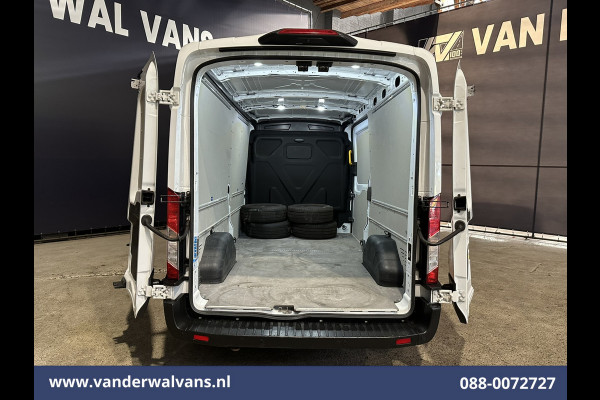 Ford Transit 2.0 TDCI 131pk L3H2 Euro6 Airco | Apple Carplay | Camera | Navigatie | Stoelverwarming | Cruisecontrol Parkeersensoren, Android Auto, Verwarmde voorruit, Bijrijdersbank
