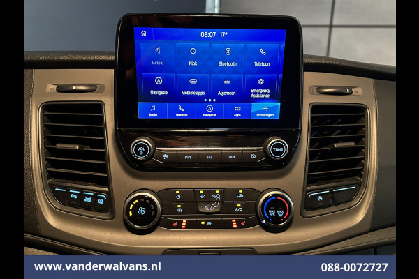 Ford Transit 2.0 TDCI 131pk L3H2 Euro6 Airco | Apple Carplay | Camera | Navigatie | Stoelverwarming | Cruisecontrol Parkeersensoren, Android Auto, Verwarmde voorruit, Bijrijdersbank