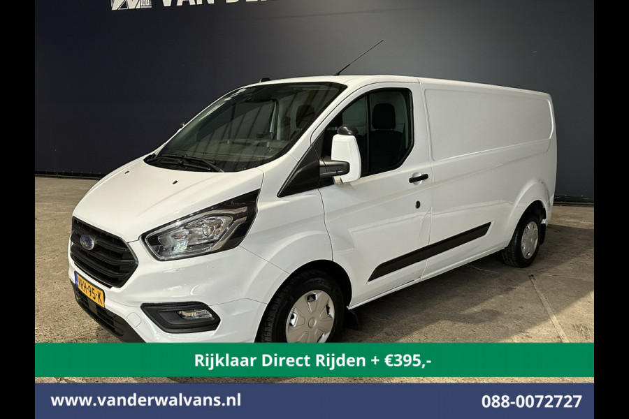 Ford Transit Custom 2.0 TDCI 130pk L2H1 *Rijklaar Direct Rijden* Euro6 Airco | Camera | LED | Cruisecontrol | Stoelverwarming Verwarmde voorruit, Parkeersensoren, Bijrijdersbank, 2800kg trekvermogen
