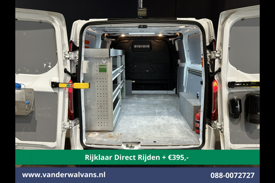 Ford Transit Custom 2.0 TDCI 130pk L2H1 *Rijklaar Direct Rijden* Euro6 Airco | Camera | LED | Cruisecontrol | Stoelverwarming Verwarmde voorruit, Parkeersensoren, Bijrijdersbank, 2800kg trekvermogen