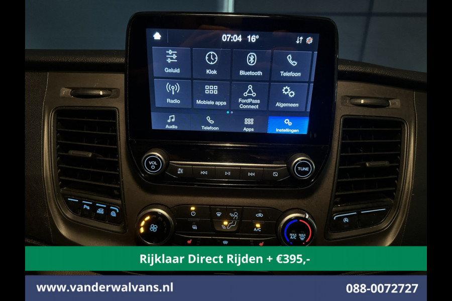 Ford Transit Custom 2.0 TDCI 130pk L2H1 *Rijklaar Direct Rijden* Euro6 Airco | Camera | LED | Cruisecontrol | Stoelverwarming Verwarmde voorruit, Parkeersensoren, Bijrijdersbank, 2800kg trekvermogen