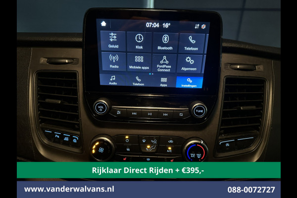 Ford Transit Custom 2.0 TDCI 130pk L2H1 *Rijklaar Direct Rijden* Euro6 Airco | Camera | LED | Cruisecontrol | Stoelverwarming Verwarmde voorruit, Parkeersensoren, Bijrijdersbank, 2800kg trekvermogen