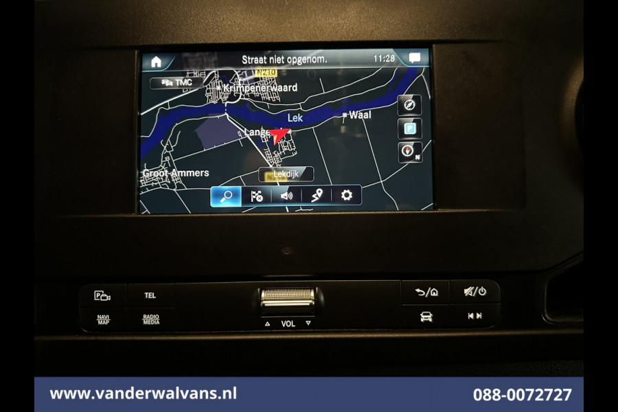 Mercedes-Benz Sprinter 317 CDI 170pk L3H2 Euro6 Airco | Apple Carplay | 360 Graden Camera | Navigatie Android Auto, Cruisecontrol, Chauffeursstoel, Parkeersensoren, Stoelverwarming, Bijrijdersbank
