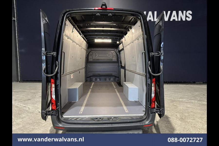 Mercedes-Benz Sprinter 317 CDI 170pk L3H2 Euro6 Airco | Apple Carplay | 360 Graden Camera | Navigatie Android Auto, Cruisecontrol, Chauffeursstoel, Parkeersensoren, Stoelverwarming, Bijrijdersbank