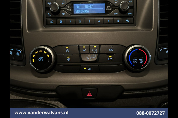 Ford Transit Custom 2.0 TDCI 130pk L2H1 Euro6 ** Airco | LED | Cruisecontrol | Verwarmde voorruit | Parkeersensoren Bijrijdersbank, 2800kg trekvermogen