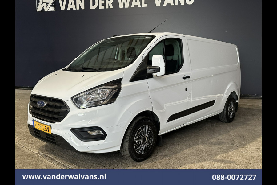 Ford Transit Custom 2.0 TDCI 130pk L2H1 Euro6 ** Airco | LED | Cruisecontrol | Verwarmde voorruit | Parkeersensoren Bijrijdersbank, 2800kg trekvermogen