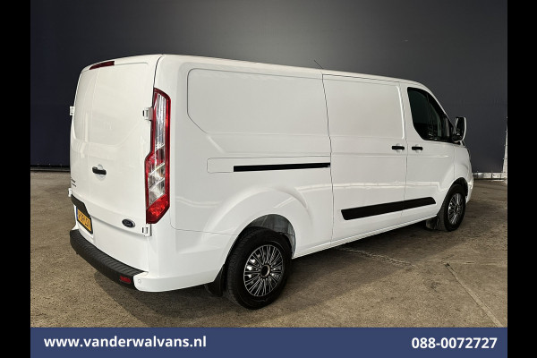 Ford Transit Custom 2.0 TDCI 130pk L2H1 Euro6 ** Airco | LED | Cruisecontrol | Verwarmde voorruit | Parkeersensoren Bijrijdersbank, 2800kg trekvermogen