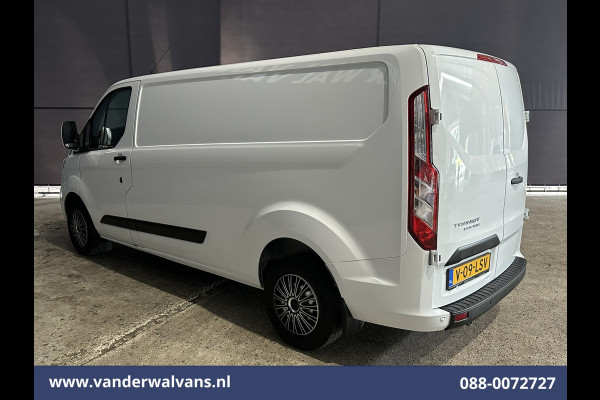 Ford Transit Custom 2.0 TDCI 130pk L2H1 Euro6 ** Airco | LED | Cruisecontrol | Verwarmde voorruit | Parkeersensoren Bijrijdersbank, 2800kg trekvermogen
