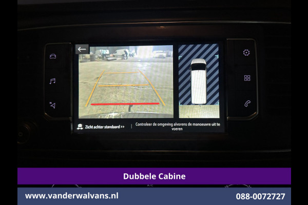 Opel Vivaro 2.0 CDTI 150pk L3H1 Dubbele Cabine Euro6 Airco | Camera | Navigatie | 5-zits | 2500kg Trekhaak Apple Carplay, Android Auto, Cruisecontrol, LM Velgen, Parkeersensoren