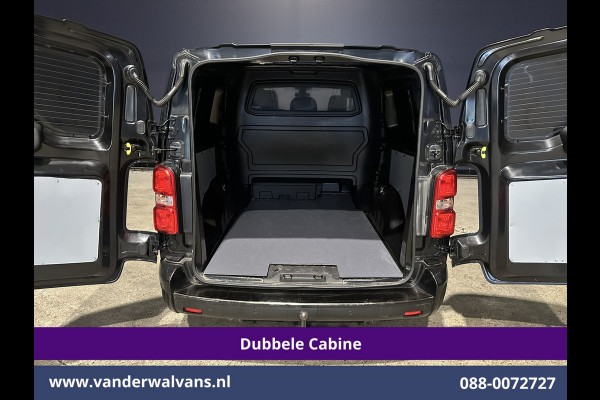 Opel Vivaro 2.0 CDTI 150pk L3H1 Dubbele Cabine Euro6 Airco | Camera | Navigatie | 5-zits | 2500kg Trekhaak Apple Carplay, Android Auto, Cruisecontrol, LM Velgen, Parkeersensoren