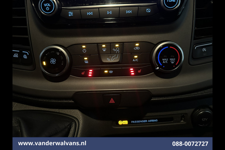 Ford Transit 2.0 TDCI 131pk L3H2 Euro6 Airco | Camera | Navigatie | Apple Carplay | Stoelverwarming Cruisecontrol, Android auto, Verwarmde voorruit, Parkeersensoren, Bijrijdersbank, 2500kg trekvermogen
