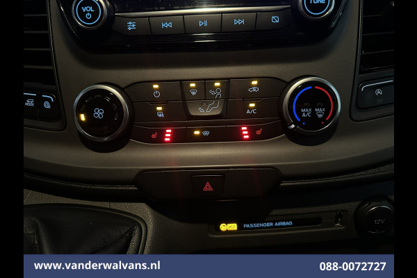 Ford Transit 2.0 TDCI 131pk L3H2 Euro6 Airco | Camera | Navigatie | Apple Carplay | Stoelverwarming Cruisecontrol, Android auto, Verwarmde voorruit, Parkeersensoren, Bijrijdersbank, 2500kg trekvermogen
