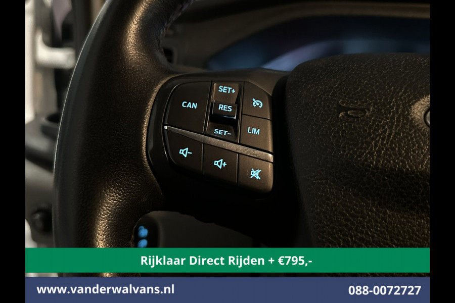 Ford Transit 2.0 TDCI 130pk L3H2 Euro6 *Rijklaar Direct Rijden* Airco | Camera | Navigatie | Cruisecontrol | Stoelverwarming Verwarmde voorruit, Parkeersensoren, Elektrisch verstelbare bestuurdersstoel, Bijrijdersbank